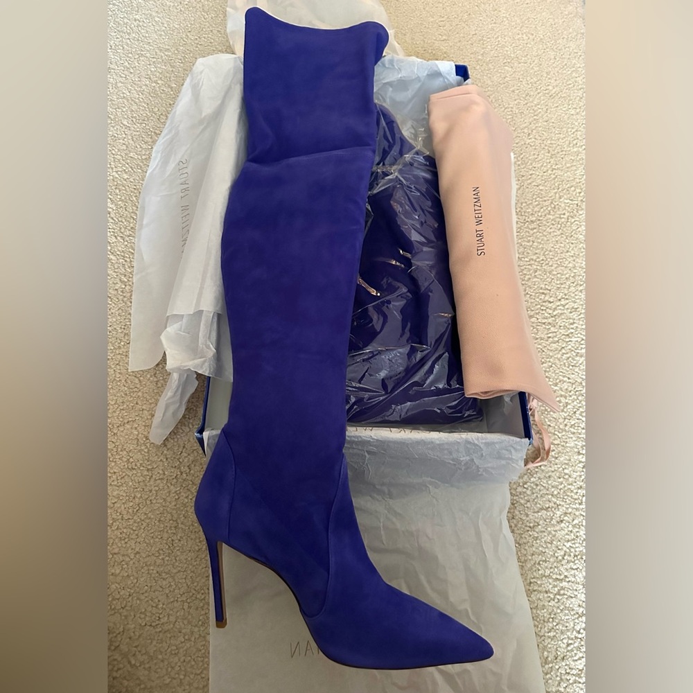 Stuart Weitzman Women's Dusk Over-the-Knee Boots, Size 8